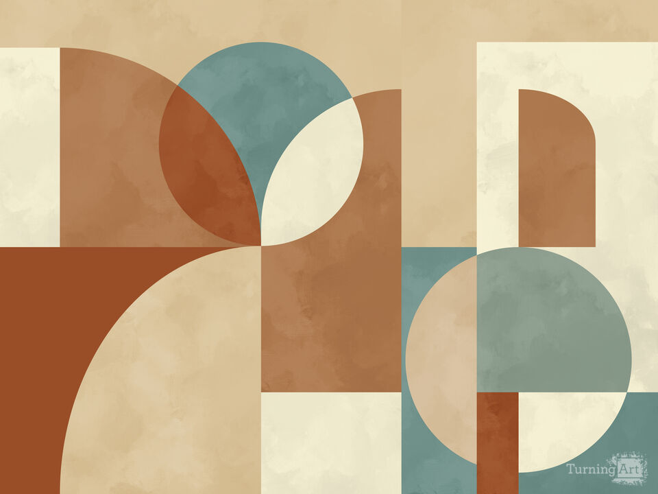 Bold Shapes Retro Style