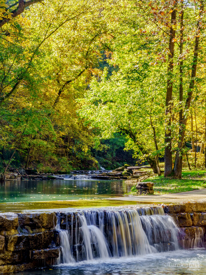 Roadside Waterfall On Dogwood Creek