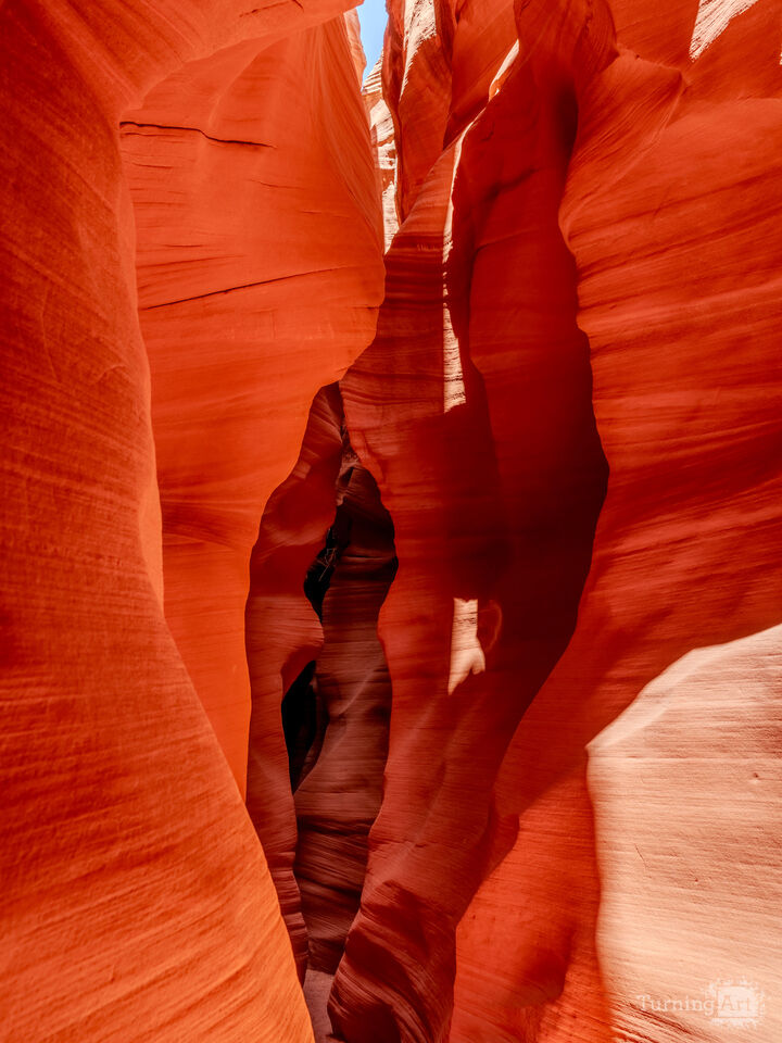 Red Rock Slot Canyon Radiance Page Arizona