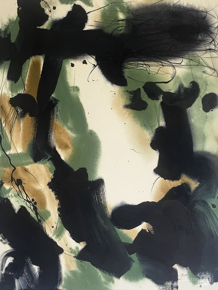 NOWTH UPON NACHT – GESTURAL ABSTRACT PAINTING