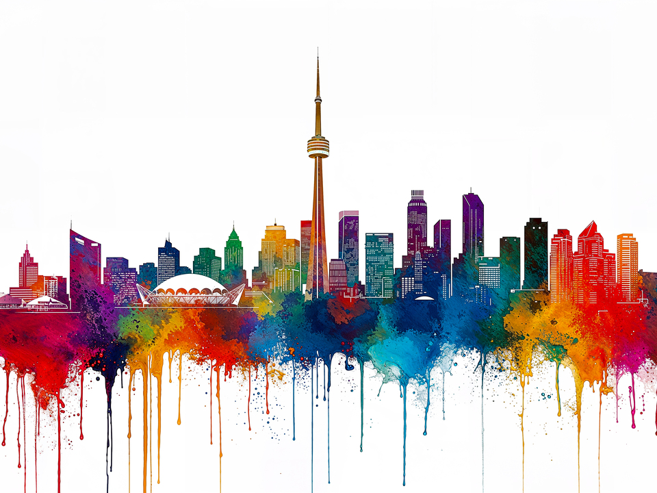 Vibrant Toronto Skyline