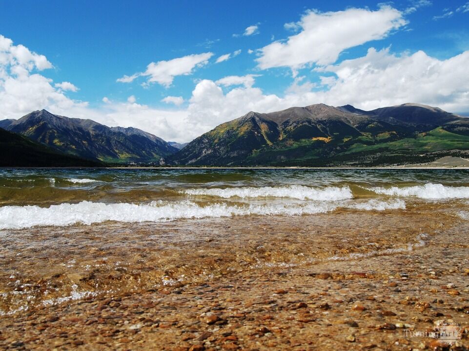 Mountain Beach at Twin Lakes, CO