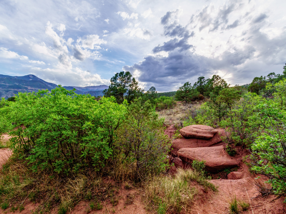 Pikes Peak Horizon Evening