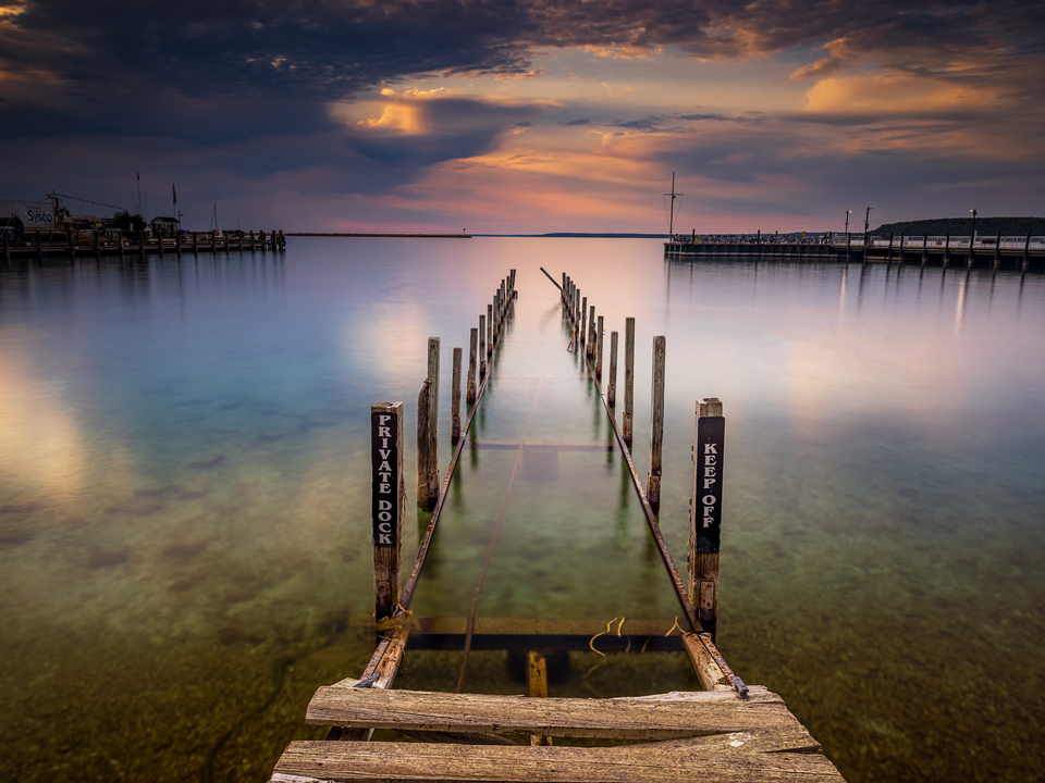 Mackinac No Dock Tranquility