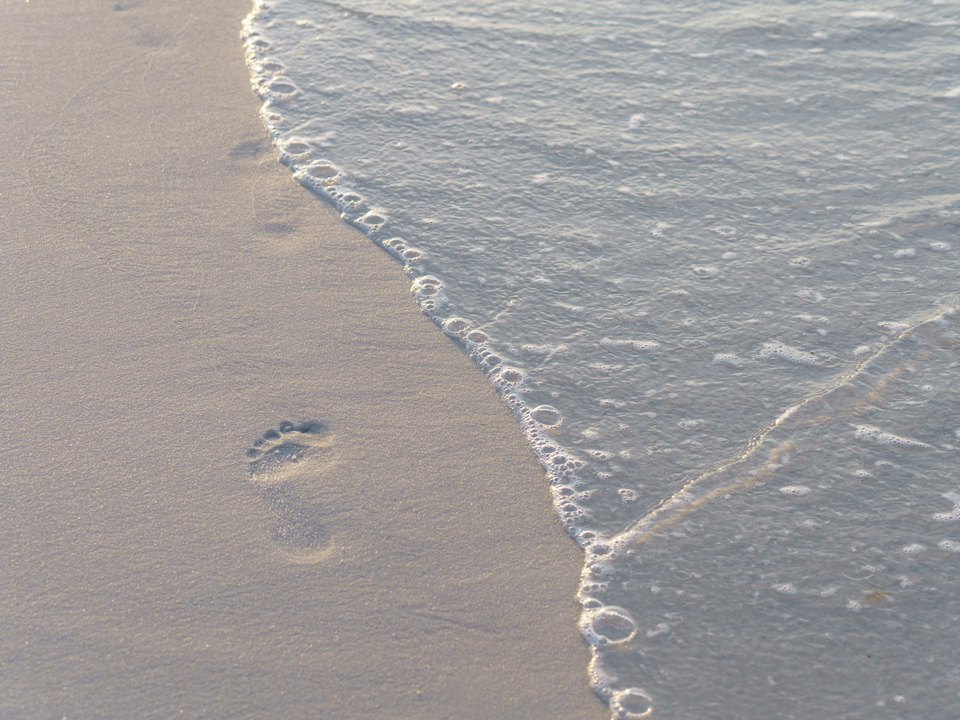 Footprints Before The Tide