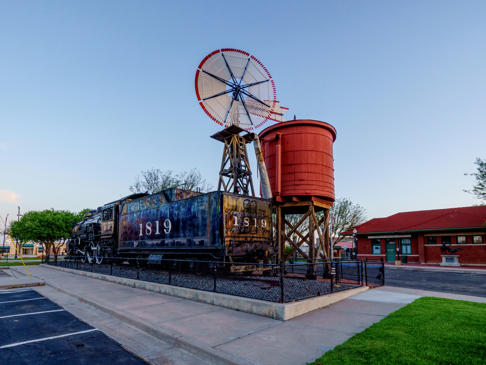 Before Dawn At Lamar Train Station