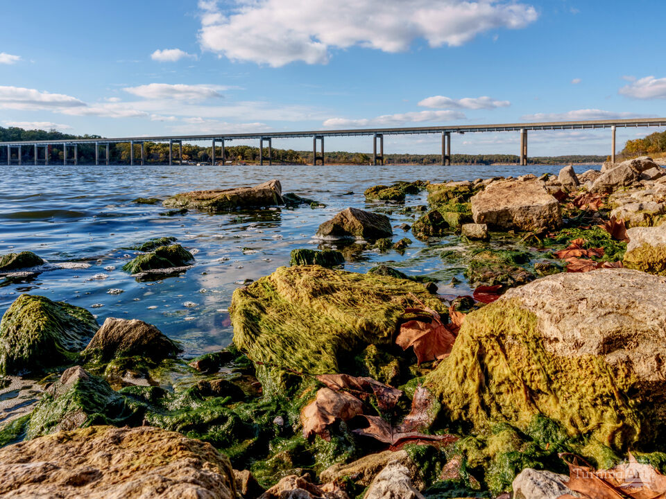 Nemo Bridge From Rocky Shoreline