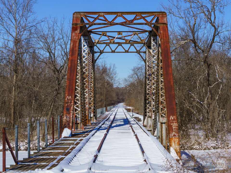 Frozen Railroad Passage