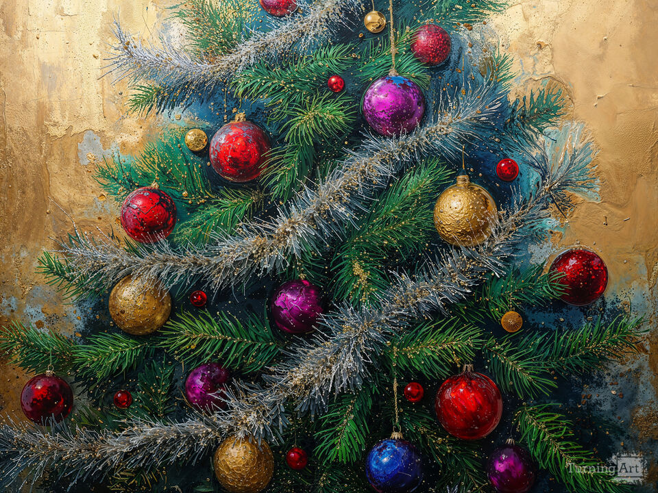 Festive Magical Christmas Tree