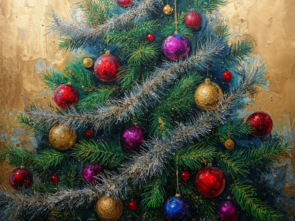 Festive Magical Christmas Tree