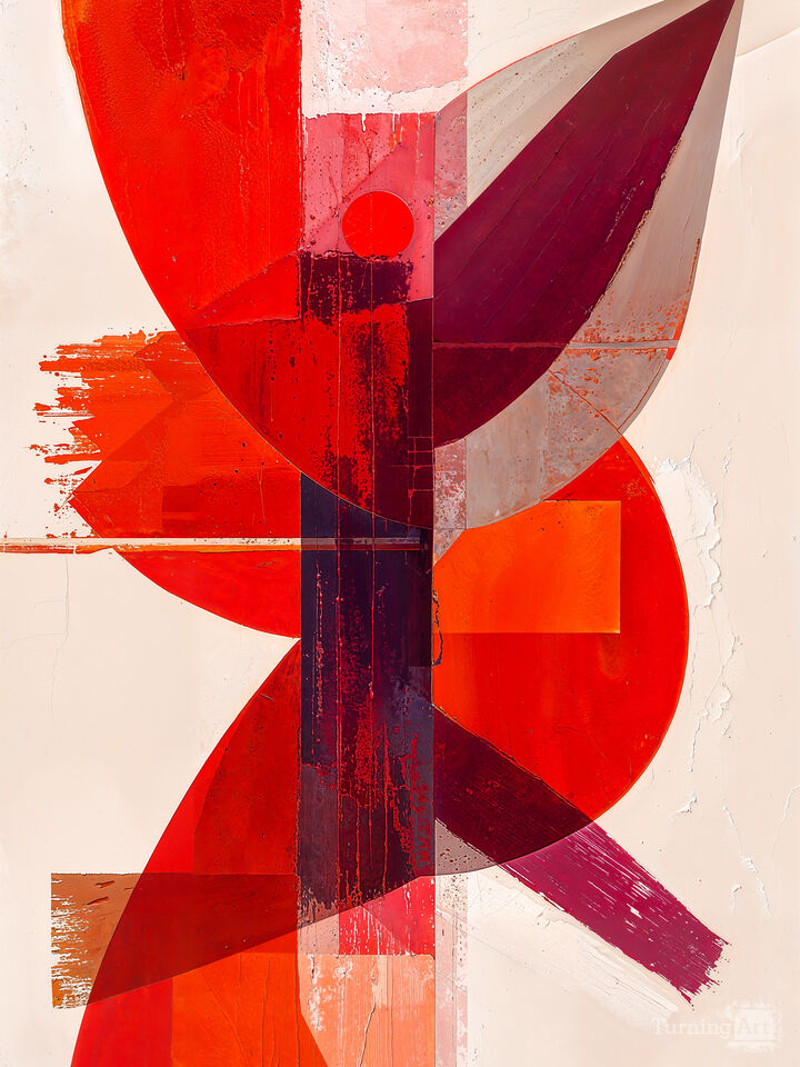 Uplifting - Geometric Abstract 