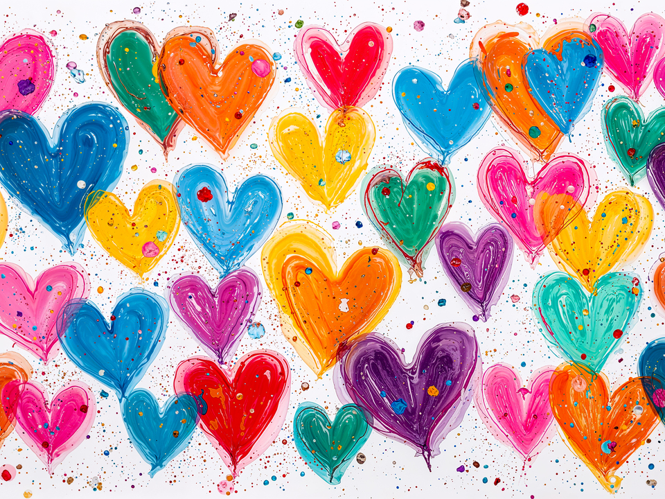 Raining Love Collage