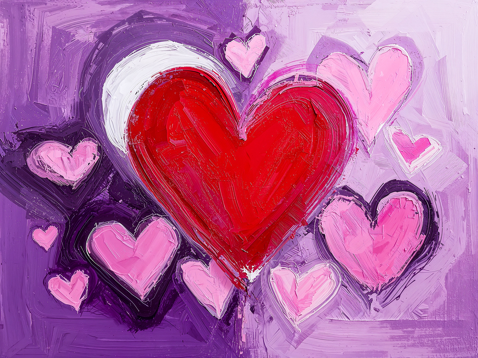 Pink and Red Love