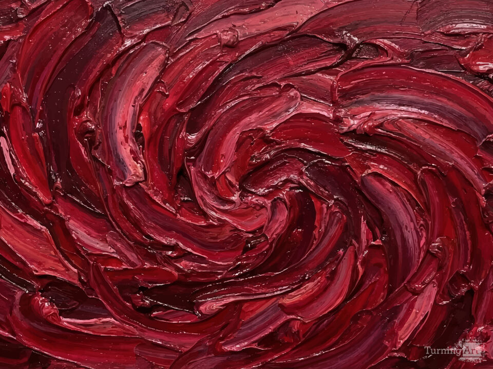 RED ABSTRACT ART