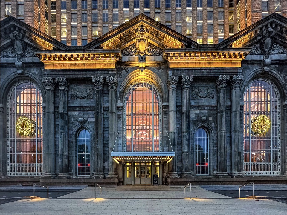 Michigan Central Station Entrance _3398