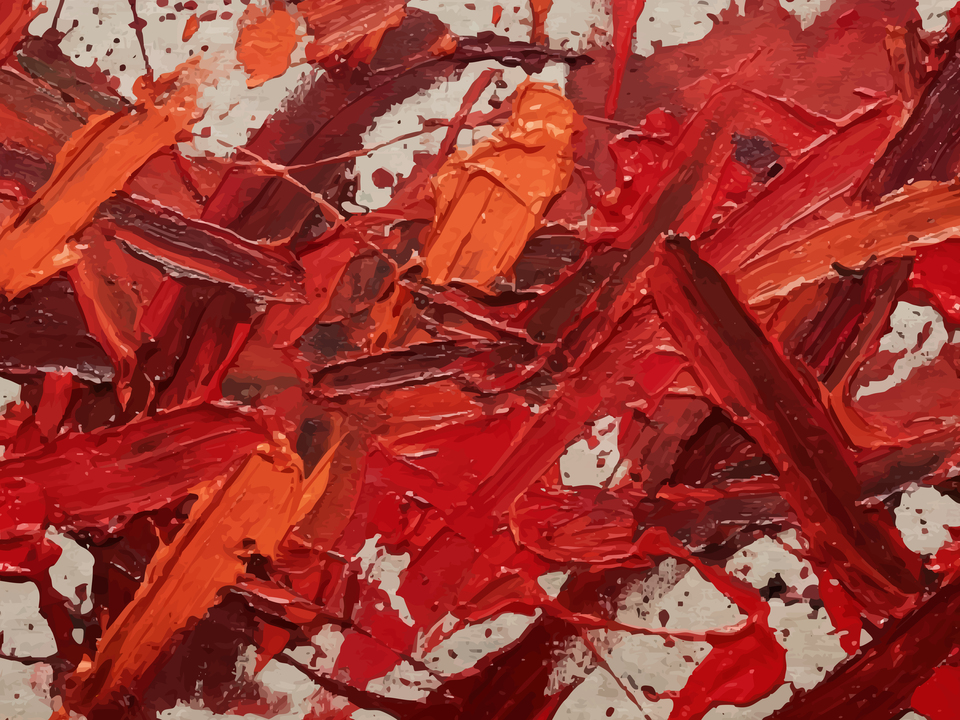 RED ABSTRACT ART