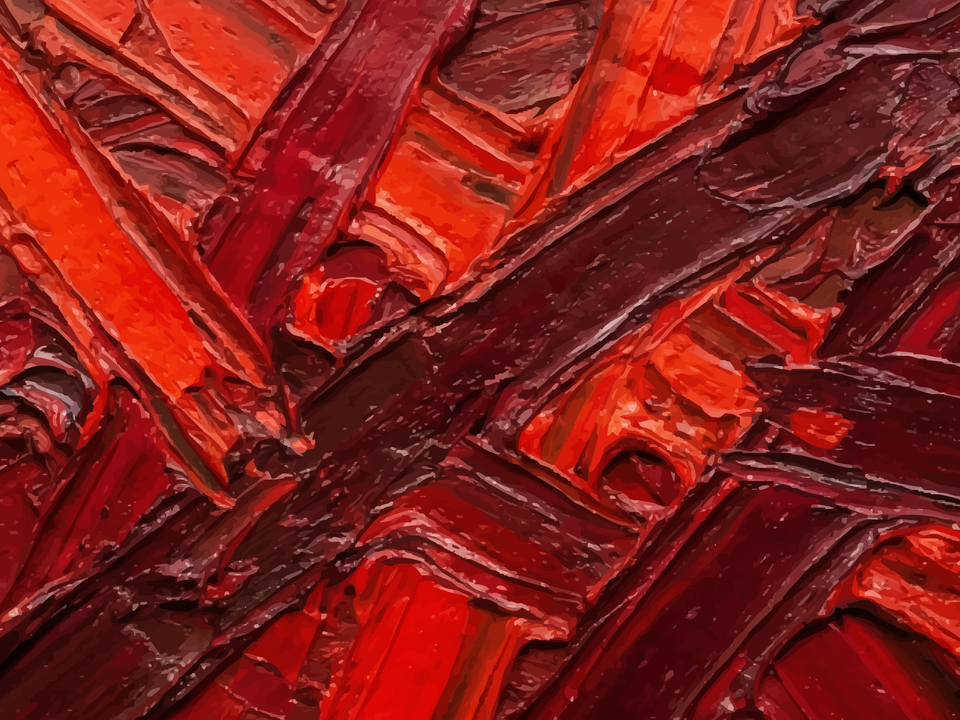 RED ABSTRACT ART