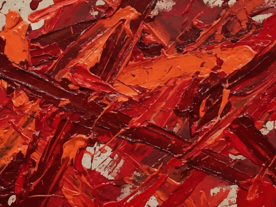 RED ABSTRACT ART