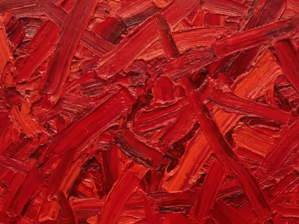 RED ABSTRACT ART