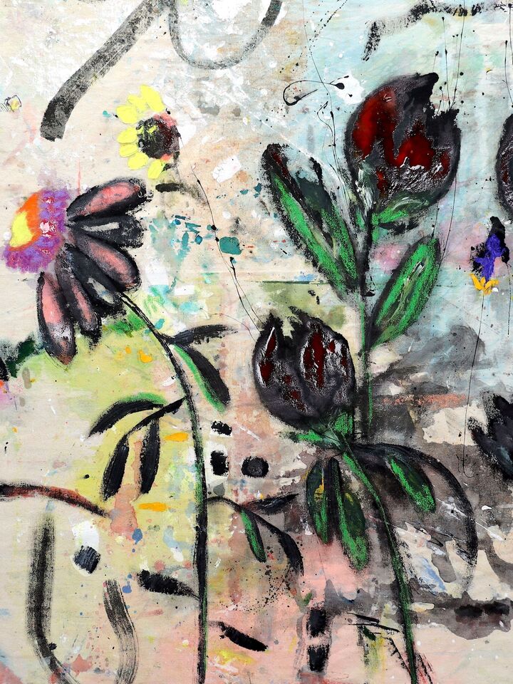 Flowers that tried to stay