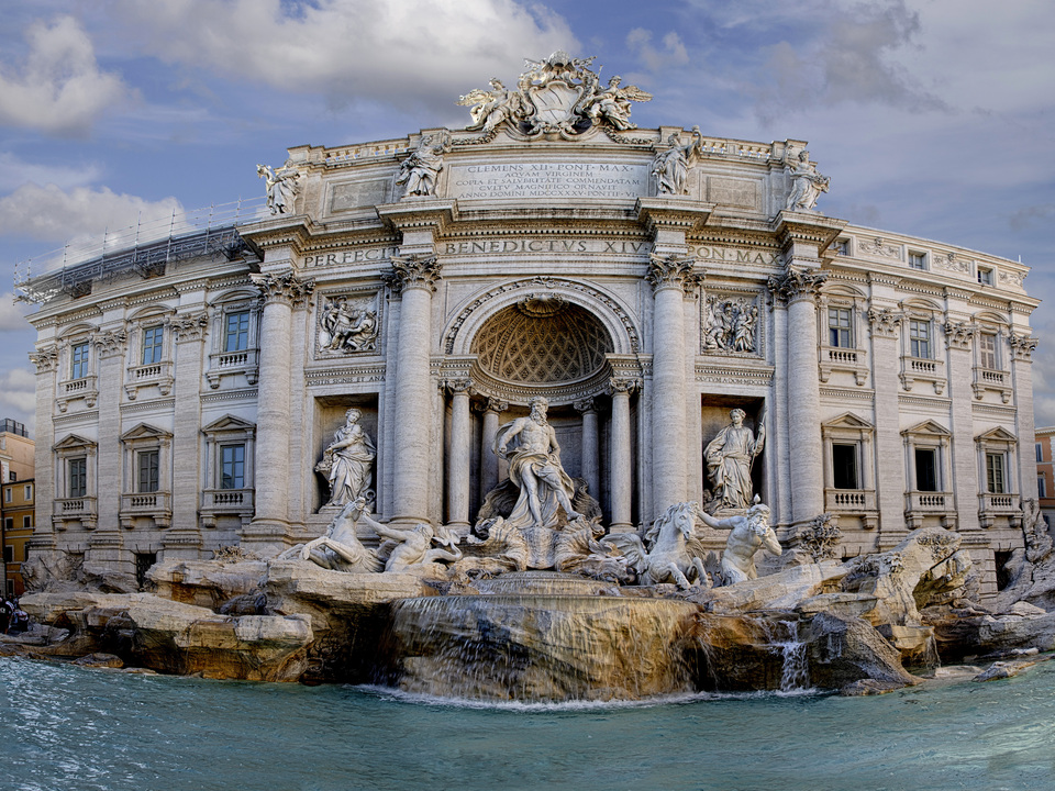 Trevi Fountain in Rome