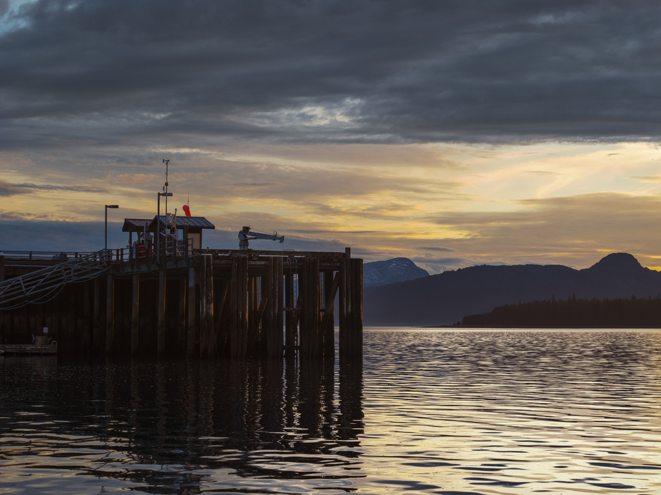 Glacier Bay Sunset