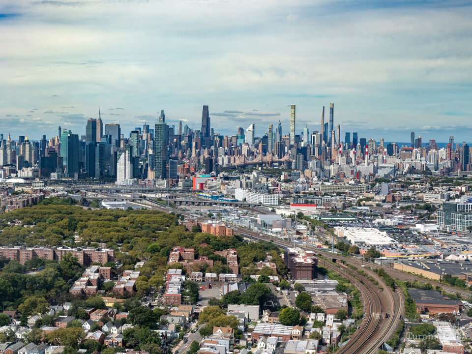 Aerial of New York City