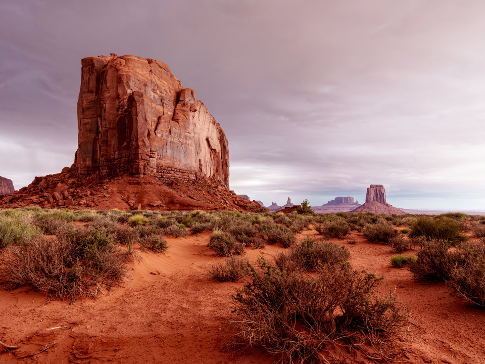 Cly Butte Landscape Monument Valley