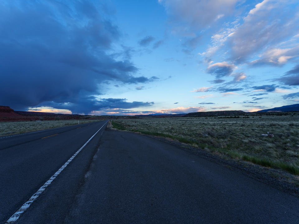 Torrey Utah Highway 24 Storm