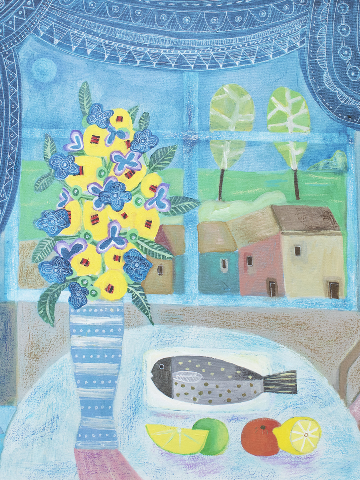 moon light vase