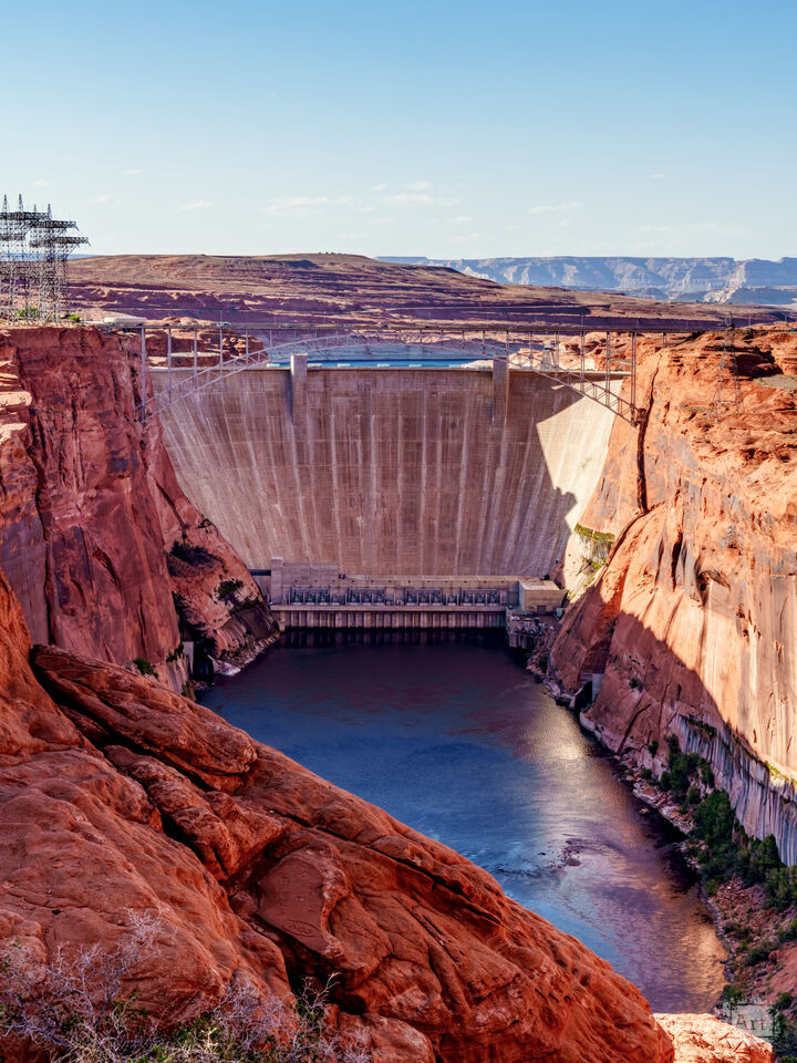 Glen Canyon Dam Vertical