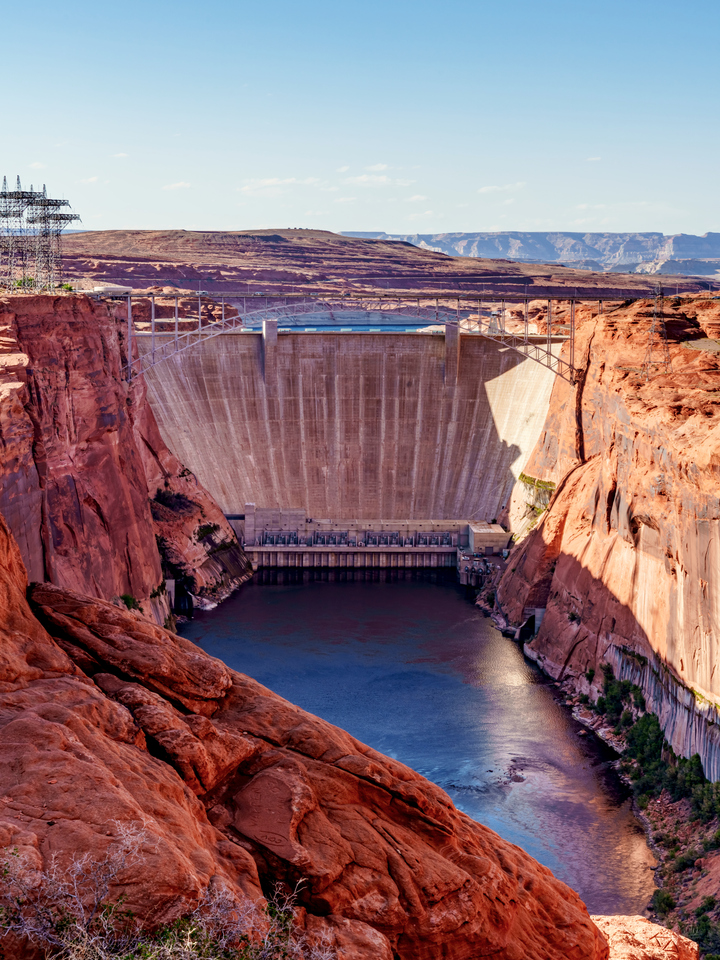 Glen Canyon Dam Vertical