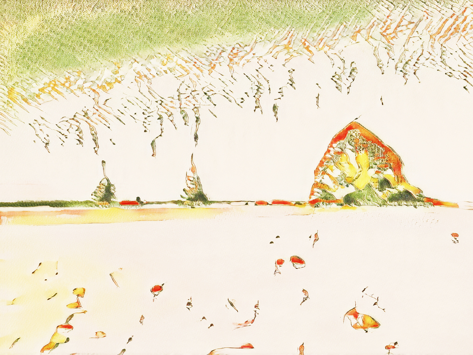 Red Rock and Northern Lights 4930