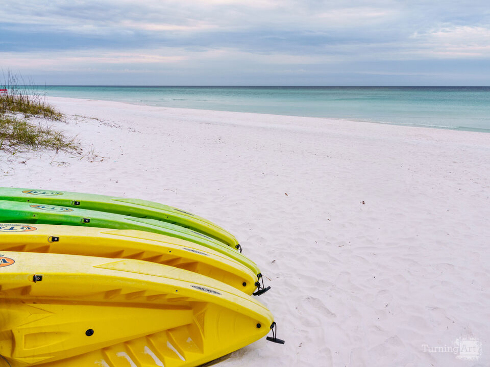Resting Canoes Before Sunrise Destin