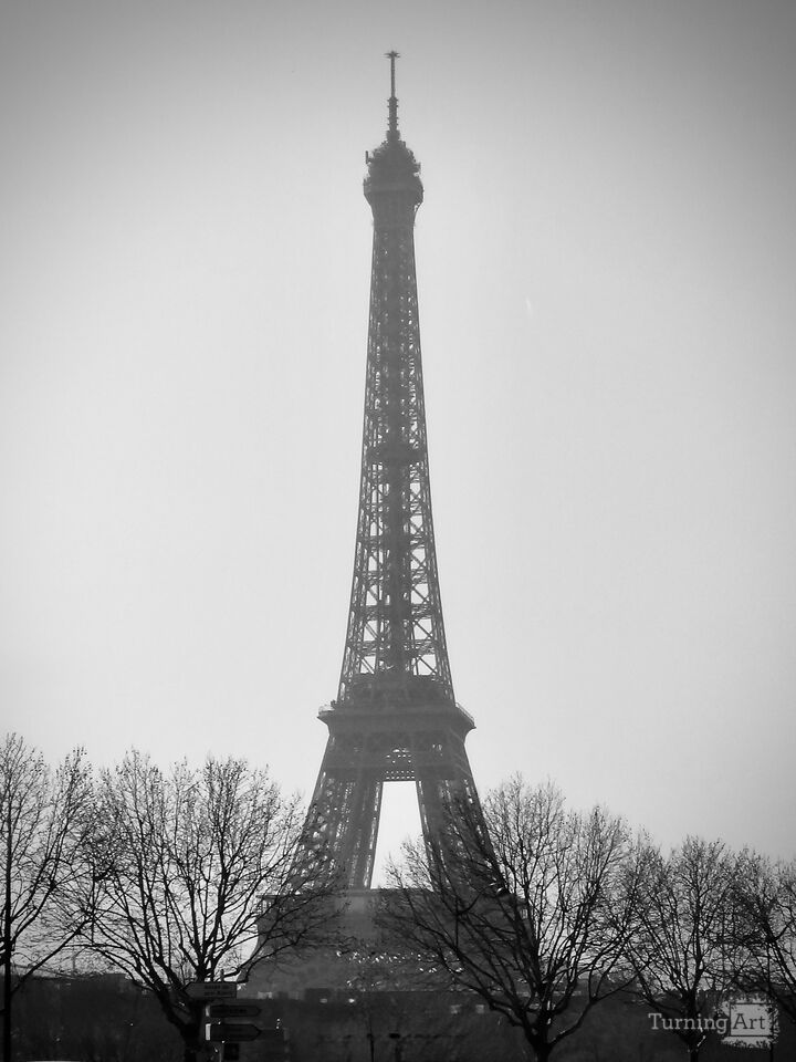 Eiffel in the Haze