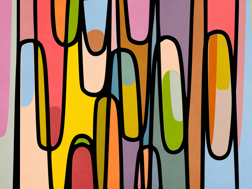 Playful Color Composition