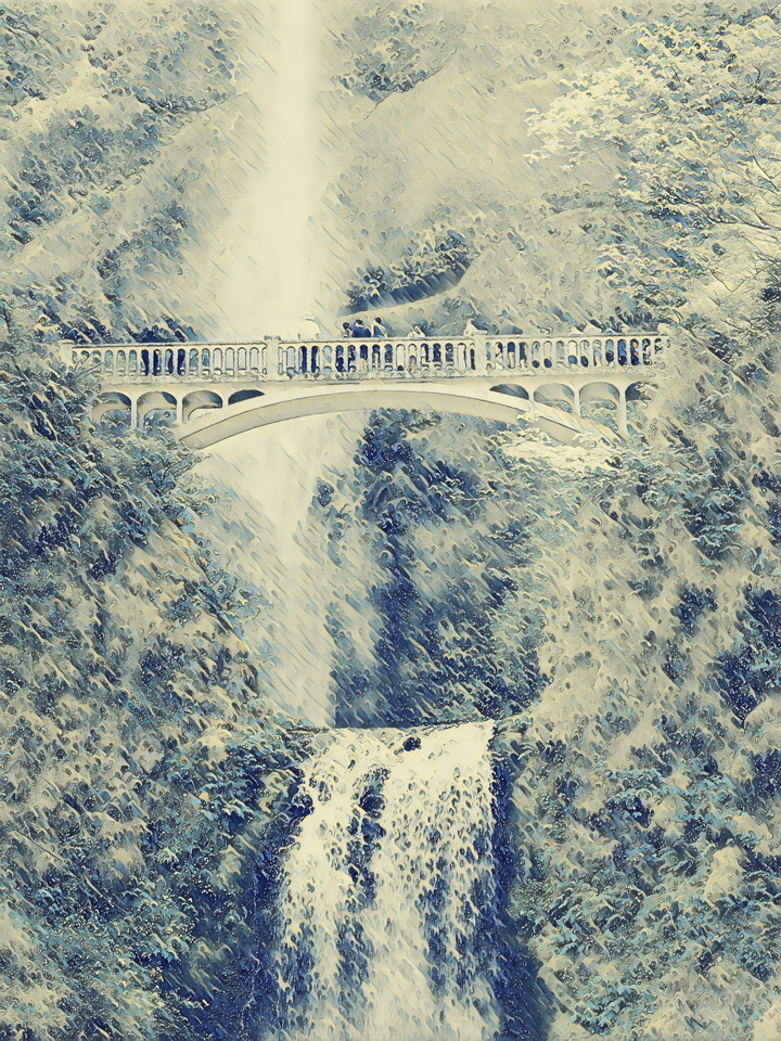 Grand View Multnomah Falls 4695