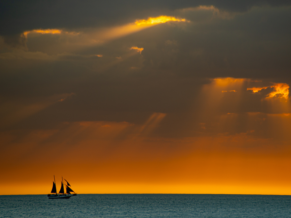 Sunset Sailing