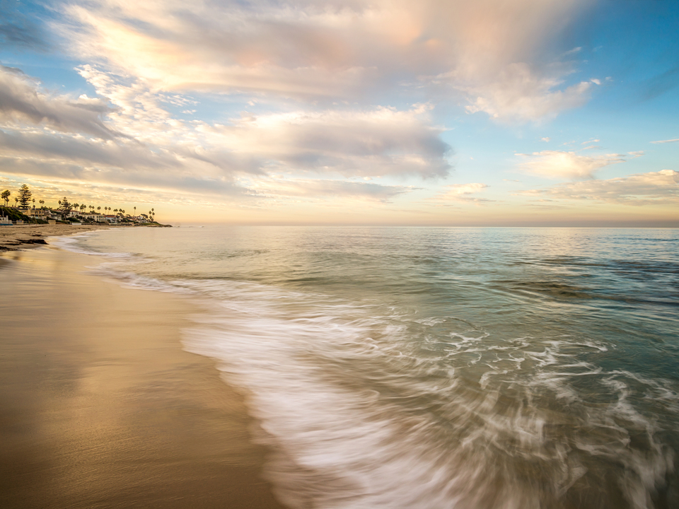 Gentle Morning Hues - Marine Street Beach