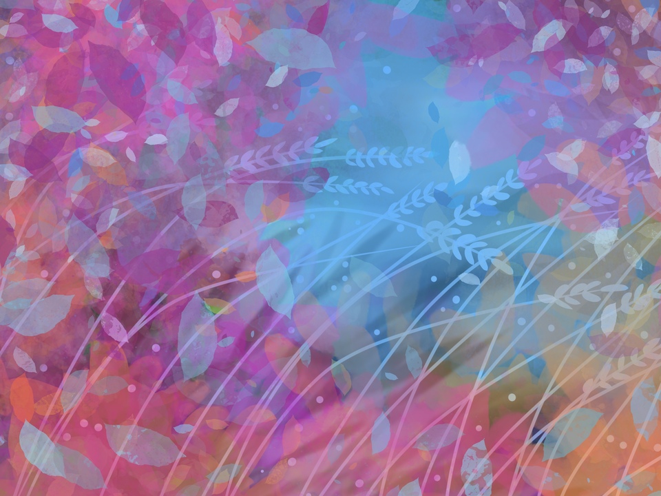 Autumn Leaves with Early Snowfall in Park.