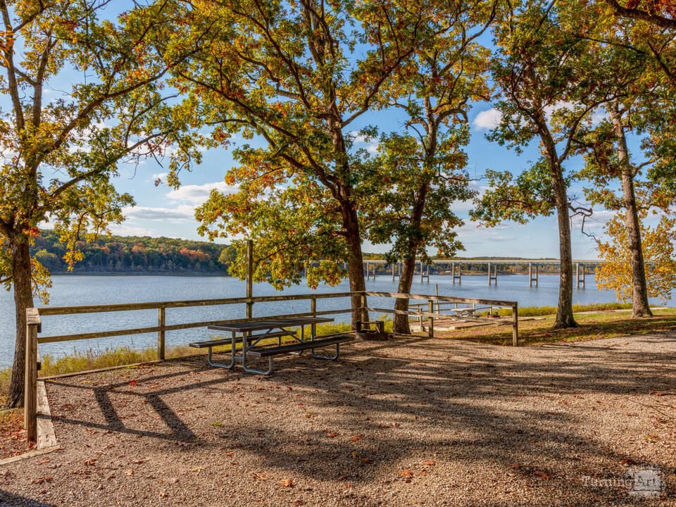 Autumn Campsite Pomme de Terre Lake