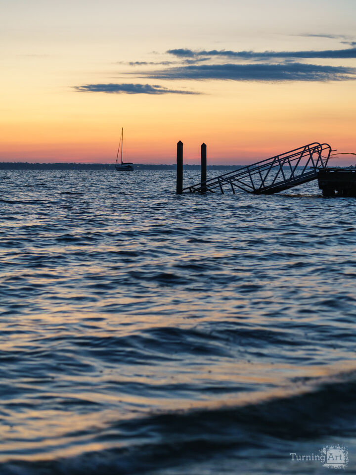 Navarre Sailing In First Golden Light