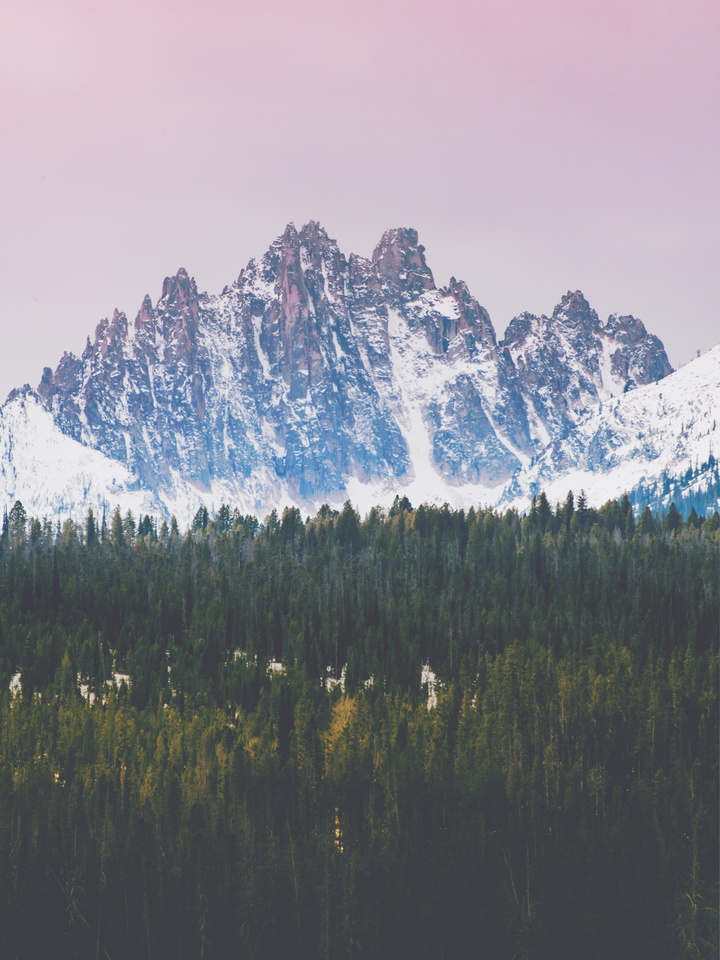 Sawtooth Mountains Sunrise
