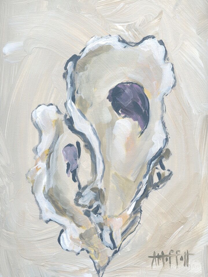Large Beige Oyster 2
