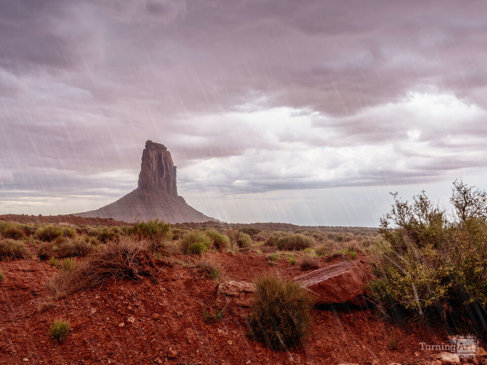 Hail And Sleet By East Mitten