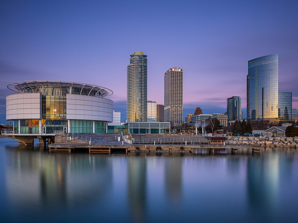 Milwaukee Dawn Skyline