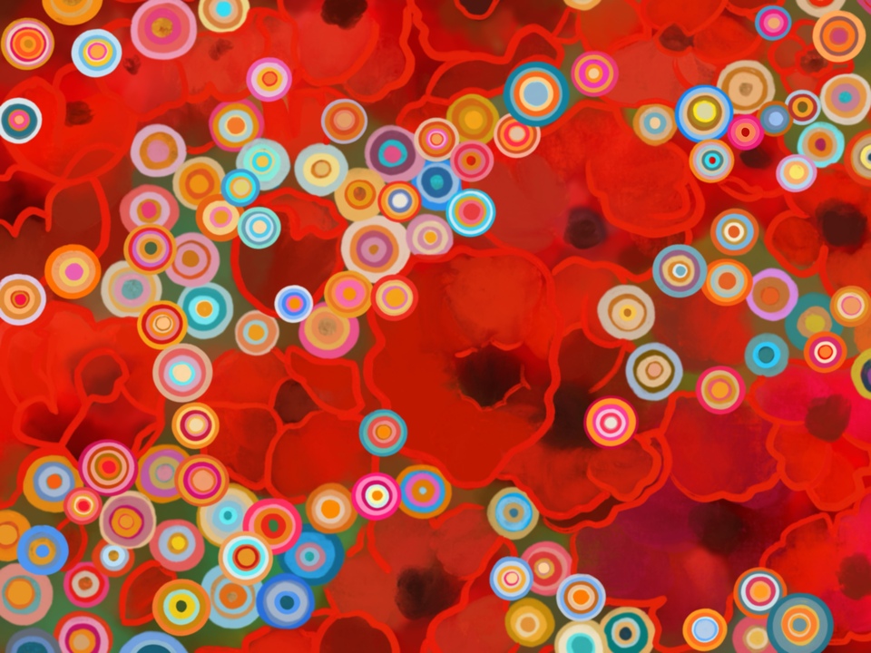 World of Flowers (15) Red