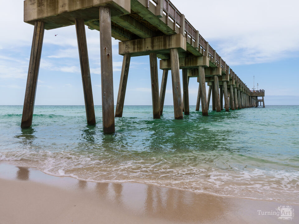 Waves And Reflection Panama City Beach