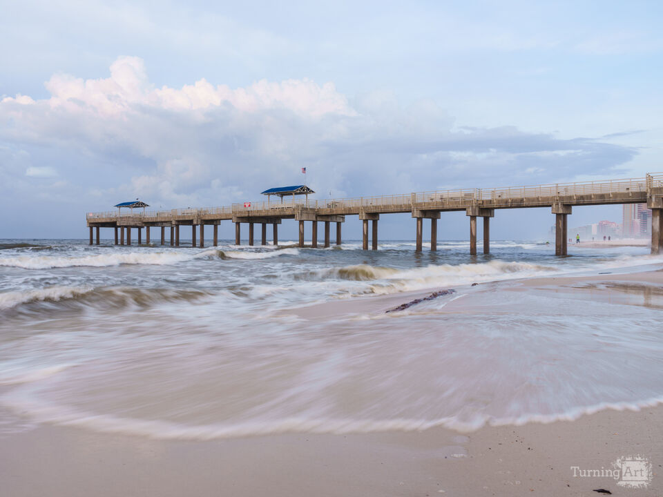 Waves Ashore Orange Beach