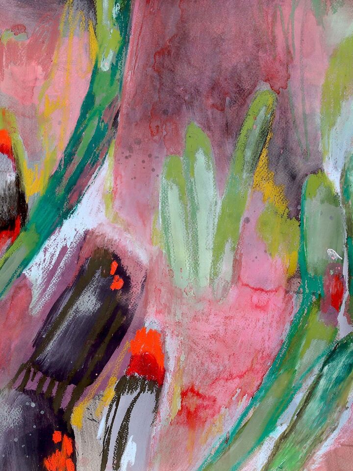 Abstract landscape- My cactus garden
